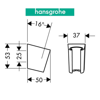 Gác sen HANSGROHE Porster S 28331