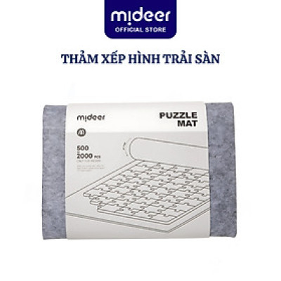 Thảm xếp hình trải sàn Mideer Puzzle Blanket Set, thảm lót nỉ dày dặn