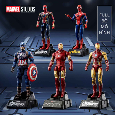 Đồ Chơi Mô Hình Marvel Biến Hình Iron Spider MORSTORM ZC8821