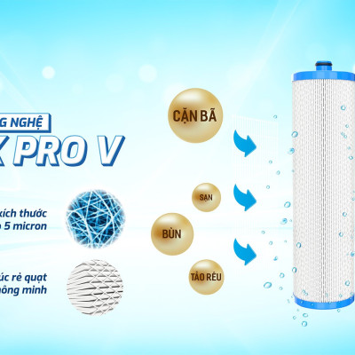 Combo 3 Lõi Lọc Thô Karofi Smax Pro V 1,2,3 - Hàng Chính Hãng