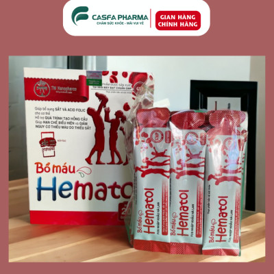 Combo Canxi Hữu Cơ cho Bé + BỔ MAU HEMATOL TW Hanopharco