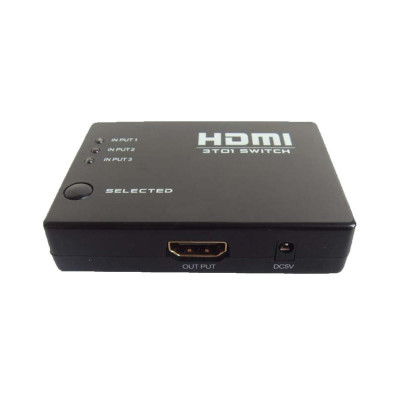 Bộ gộp HDMI 3 vào 1 ra - Gộp HDMI 3 ra 1 - Hàng Nhập Khẩu