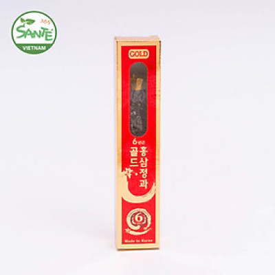 Sante365 - Hồng Sâm 6 Năm Tuổi Tẩm Mật Ong Gold hộp 300g (Honeyed 6 Years Old Korean Red Ginseng Gold) 
