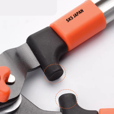 Kéo cắt cỏ kéo xén hàng rào,kéo tỉa cành trên cao Japan dài 95cm- Thiết kế tăng giảm thông minh