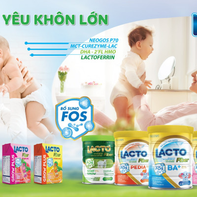 Sữa Mát Cho trẻ Sơ Sinh Lacto Fiber Infant ( 0-12 tháng)