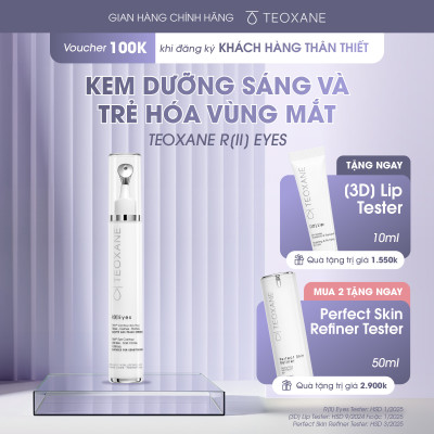 Kem dưỡng sáng và trẻ hóa vùng mắt Teoxane R[II] Eyes