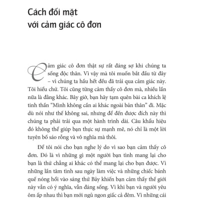 Độc Thân Không Phải "Ế"