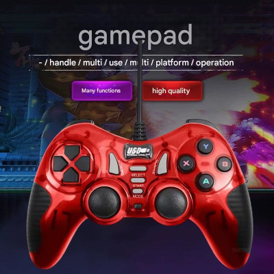 Gamepad Tay cầm chơi Game P208 dây USB cho máy tính Laptop hàng nhập khẩu