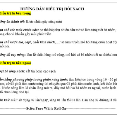 Lăn Khử Mùi Cơ Thể Nuskin Scion