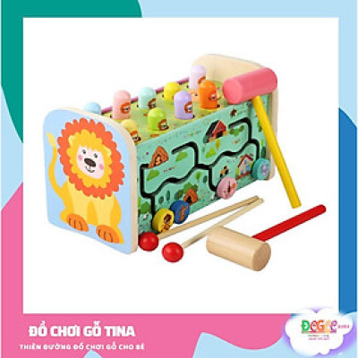 BỘ ĐỒ CHƠI ĐẬP CHUỘT đập chuột kết hợp đàn đồ chơi cho bé 1 tuổi