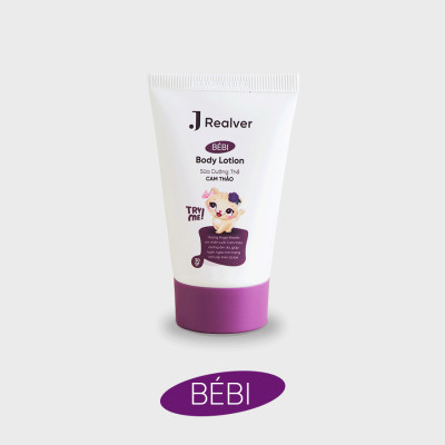 Sữa Dưỡng Thể Cam Thảo JRealver Mùi Angel Breath 30g