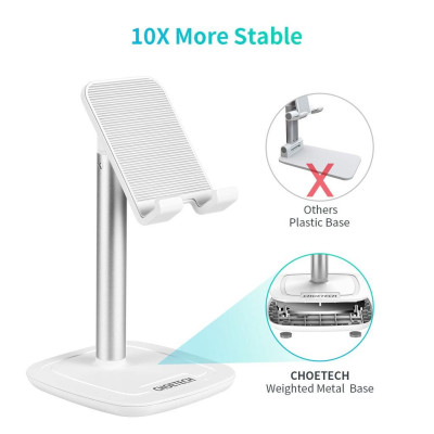 Giá đỡ điện thoại Choetech H035 có thể điều chỉnh độ cao (Hàng chính hãng)