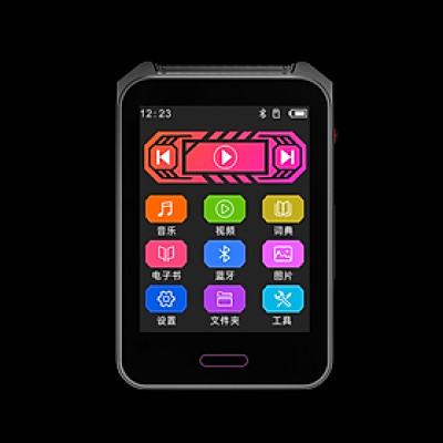 Máy Nghe Nhạc MP3 Màn Hình 2.4 inch, Bluetooth 5.3 Ruizu C3 Bộ Nhớ Trong 16GB - Hàng Nhập Khẩu