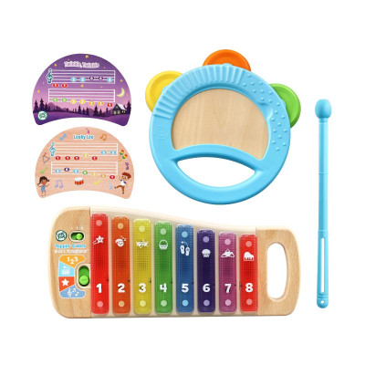 Đồ Chơi Đàn Xylophone Bằng Gỗ 2 Trong 1 Đa Sắc Màu LEAPFROG 80-615600