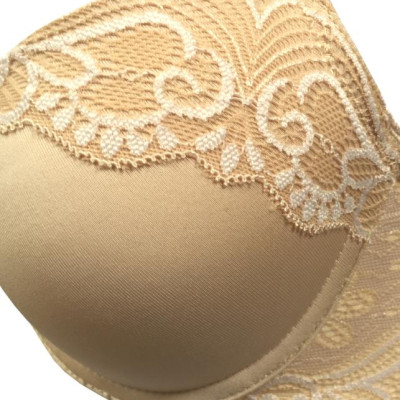 Áo lót ren góc đệm vừa MW ABL2, màu Da