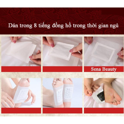 Hộp 50 Miếng Dán Chân Ngải Cứu Thải Độc Của Bắc Kinh