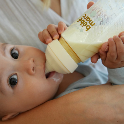 Núm Ty Silicone Cao Cấp Kháng Khuẩn Tự Nhiên An Toàn Cho Bé Yêu Bébémarc - Nhiều Size (Set 2 Cái)