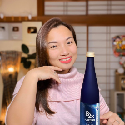 DA TRẮNG KHÔNG BẮT NẮNG Combo 3 Chai: PLACENTA + SAKURA PLACENTA + SAKURA COLLAGEN Nước Uống Đẹp Da Từ Nhật Bản Số 1 VN