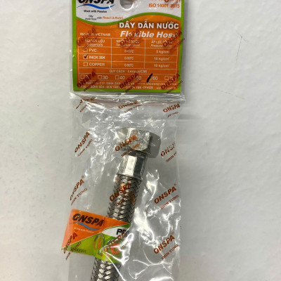 Dây xả, dây cấp nước Inox Onspa 60cm _DCI60