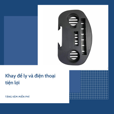 Ghế Xếp Có Massage Tay Kachi MK234 – Kèm Khay Để Ly