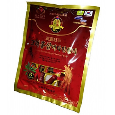 Kẹo Vitamin Hồng Sâm Hàn Quốc 200g