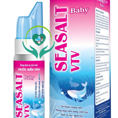 ￼Dung dịch xịt mũi seasalt - Trẻ em, chai 70ml