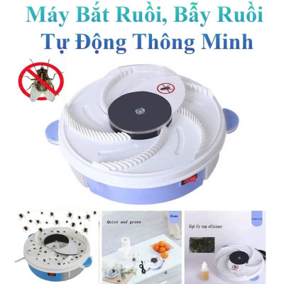 Top Máy Bắt Ruồi Côn Trùng Tự Động Thông Minh Bán Chạy – Sạch Sẽ, Tiện Lợi, Không Mùi Loại Xịn