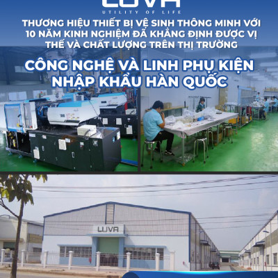 Thiết bị rửa vệ sinh thông minh LUVA - LB201