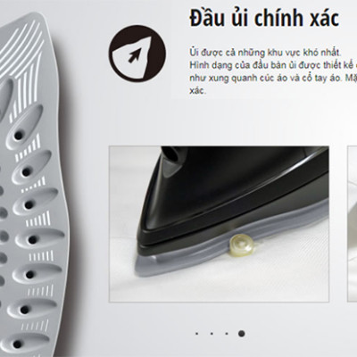 Bàn Ủi Điện Panasonic NI-U600CARA (2300W) - Hàng Chính Hãng