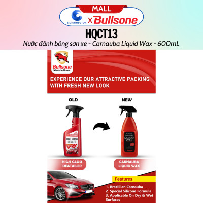 Nước Đánh Bóng Sơn Bullsone HQCT13 (550ml) - Hàng Chính Hãng