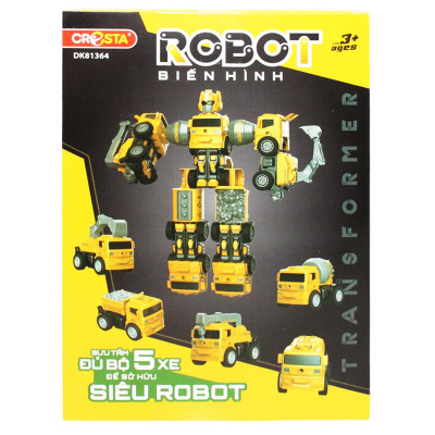 Đồ Chơi Robot Biến Hình - Xe Xúc - Cresta DK81364