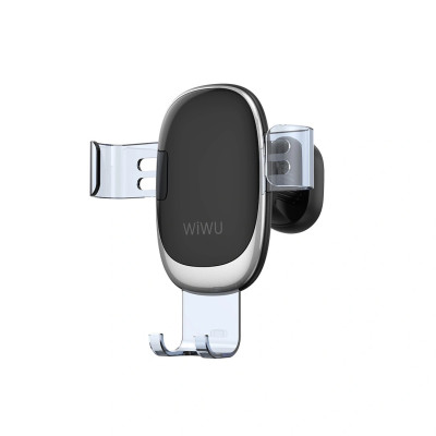 Giá đỡ Wiwu CH010 Car Mount cho điện thoại trên ô tô thiết kế móc đuôi nâng cấp hỗ trợ vững chắc - Hàng chính hãng