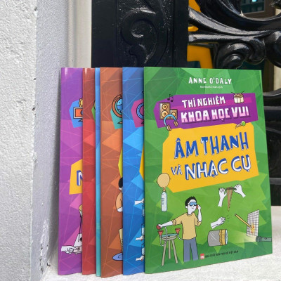 Bộ Sách Thí Nghiệm Khoa Học Vui (Túi 6 Cuốn)