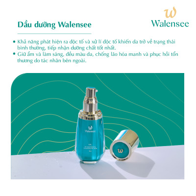 Serum Sáng Da Tức Thì Walensee - 24k Gold, Whitening Moisturizing , Anti-Aging 20ml