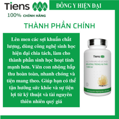 TPBVSK Viên đông trùng hạ thảo - Thiên Sư