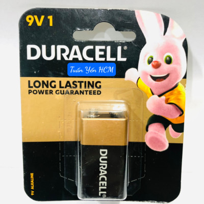  Pin 9V, Pin vuông Duracell Alkaline ( vỉ 1 viên) - Tuấn Yến