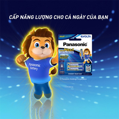 Hộp Pin kiềm Panasonic Alkaline Evolta AAA LR03EG/2B-V (24 viên) - Hàng chính hãng
