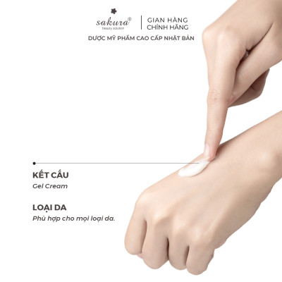 Kem Dưỡng Trắng Sakura Spots Care Brightening Cream (45g)