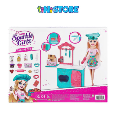 Bộ Đồ Chơi Búp Bê Làm Bánh Sparkle Girlz 100183