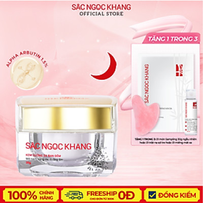 Kem Dưỡng Da Ban Đêm Sắc Ngọc Khang 30g giúp dưỡng ẩm, hỗ trợ mờ thâm nám, sạm, tàn nhang