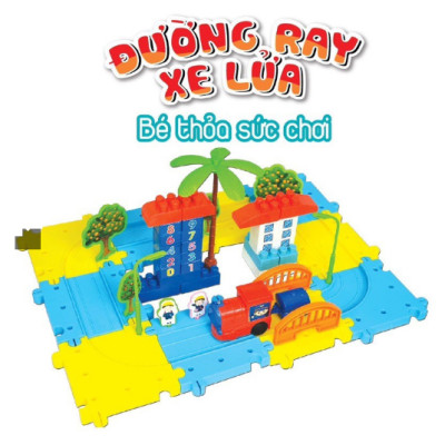 Đường ray xe lửa thông minh Antona chạy pin No.368 dạng túi