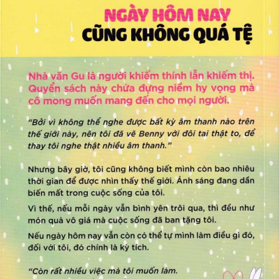 NGÀY HÔM NAY CŨNG KHÔNG QUÁ TỆ
