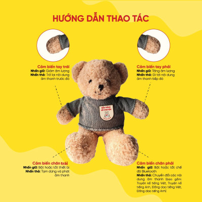 Gấu Bông Kể Chuyện - Người Bạn Tâm Tình Của Bé