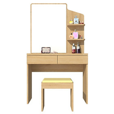 Bàn trang điểm đẹp hiện đại, bàn phấn gỗ công nghiệp cao cấp Ohaha - TĐ007