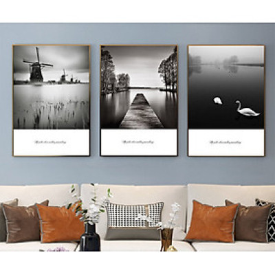 Bộ 3 Tranh canvas Họa Đẹp - Tranh Treo Tường