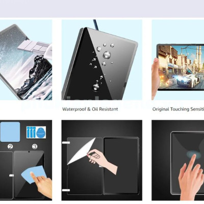 Tấm dán kính cường lực cho SamSung Galaxy Tab S10+ Plus chính hãng Glass Pro+ vát cạnh - Hàng chính hãng