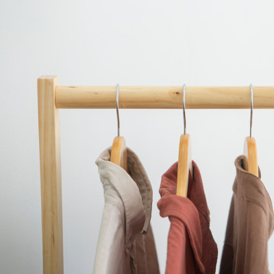 GIÁ TREO QUẦN ÁO THANH ĐƠN HÀN QUỐC SIZE S - SINGLE HANGER SIZE S