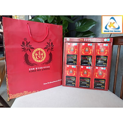 Nước Hồng Sâm Hàn Quốc 6 Năm Tuổi - MYEONG KI SAM - Hàng Nội Địa Nhập Khẩu Chính Hãng - Hàm Lượng Hồng Sâm 9,9% - Hộp 30 Gói x 70ml