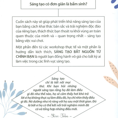 Sáng Tạo Bắt Nguồn Từ Chính Bạn - 31 Bài Tập Thực Hành Khai Phá Tiềm Năng Sáng Tạo - Andy Neal, Dion Star; Phi Ánh dịch