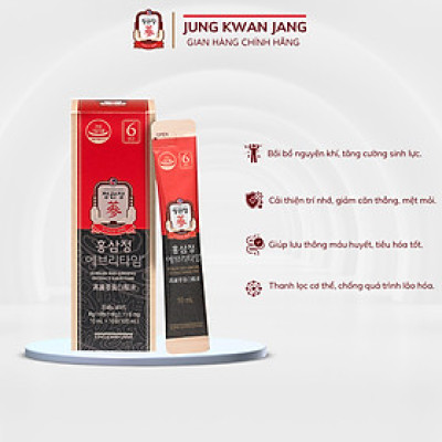 Tinh Chất Hồng Sâm Pha Sẵn KGC Jung Kwan Jang EveryTime Original (10 ml x 10 gói)